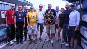 Die Segler des alten und neuen Meisters Lufthansa Sportverein