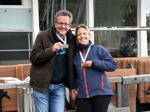 2. Platz Ann-Kathrin Pagenkopp und Bernd Walda