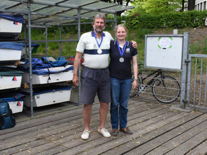 2. Platz Julia-Sophie und Uwe Jürgensen