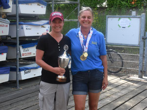 1. Platz Bianca Dyckhoff (rechts)