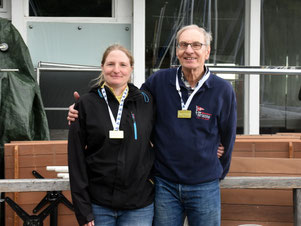 1. Platz Heiner Bertram und Julia-Sophie Jürgensen