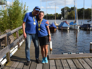1. Platz Bernd Sievers und Bianca Dyckhoff