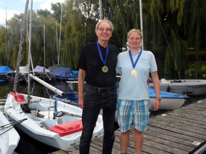 1. Platz Heiner Bertram und Julia-Sophie Jürgensen (LSV)