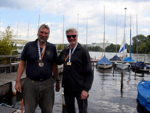 3. Platz Uwe Jürgensen und Gerald Scheffler (Lufthansa)