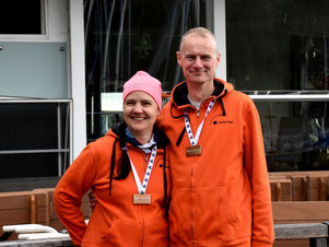 3. Platz Thomas Schmidt und Inken Menz