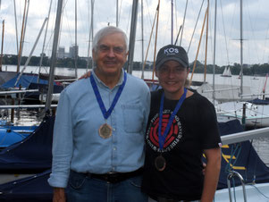 3. Platz Uwe Angerer und Julia Petruv (BDF)