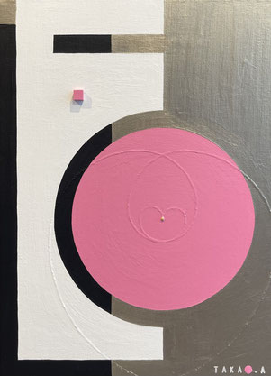 SUPER FINE S 3   F4   242mm×333mm   2025 Acrylic on canvas, wood