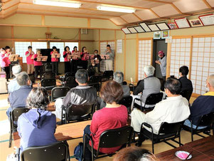 自治会事業で演奏