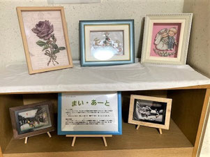摺沢市民センターにて作品展示