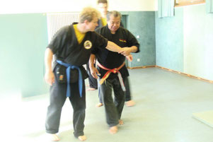 Kara-Ho Shihan Luca und Sensei Uli