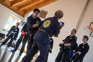 Kara-Ho ind Badbayersoien Training mit Grandmaster Kuoha
