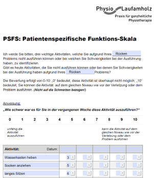 Digitales Ausfüllen