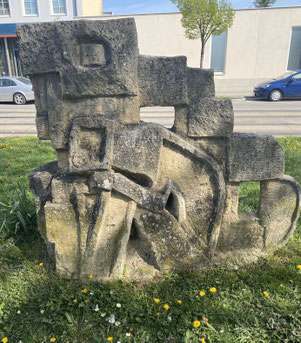 Skulptur eines Künstlers aus Breitenlee. Foto: © Andreas Brixler