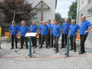 Sängerrunde beim Kirtag in Eggerding 2014