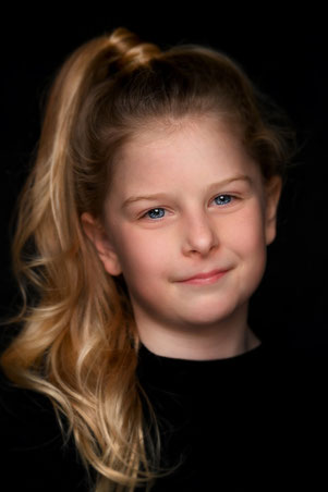 zwart portret studio