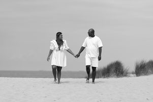 Familie fotoshoot strand