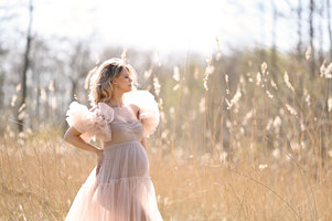 zwangerschaps fotoshoot outdoor locatie