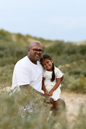 Familie fotoshoot strand