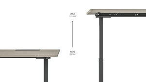 Hohenverstellbarer Schreibtisch Batz Ergonomie