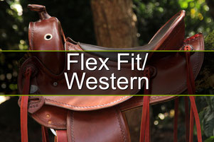 Verstellbare FlexFit Westernsättel von Deuber & Partner