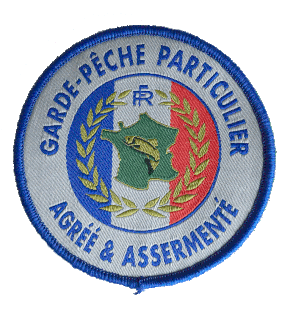 Ecusson garde-pêche particulier