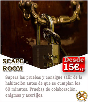 Partida de escape room Conil