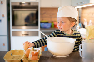 Kinder kochen gerne - Kindersichere Küche