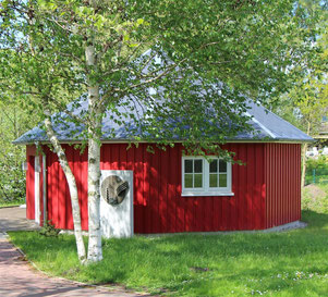 Der ROTE PAVILLON (Foto: Förderverein)