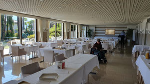 Der schöne Turniersaal im Hotel Ascona