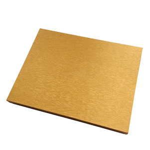 Caja bufanda oro lijado