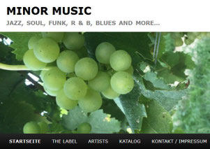 Exemplarisch für viele Indies: das deutsche Label "www.minormusic.de".