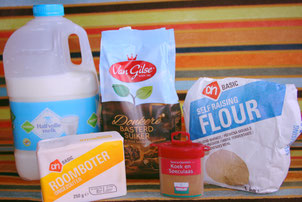 Ingredienten pepernoot koekjes