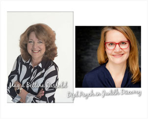 Team Psychotherapie am Erlachtplatz - (Photo Director) Mag.a Bettina Russold, Gründerin und Dipl.Psych.in Judith Dücomy