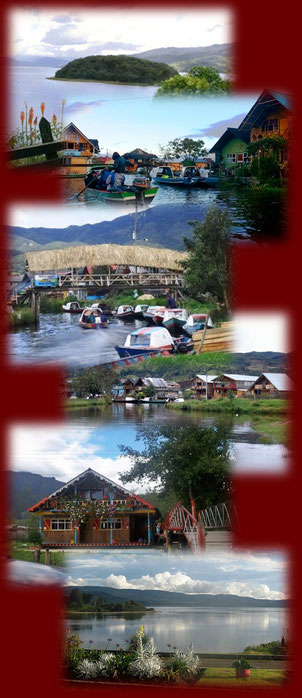 Laguna de La Cocha o Lago Guamuez - Pasto