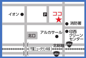 相続と終活の相談室への地図