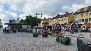 Centralplatz von Vimmerby.