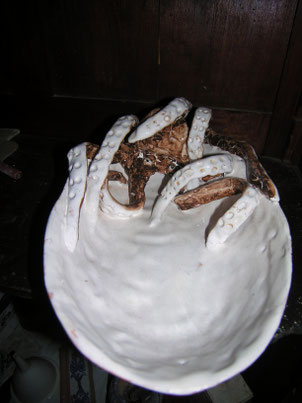 piatto dipinto a mano ceramica maiolica