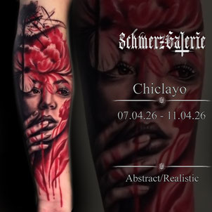 schmerzgalerie tattoo bad oeynhausen color realism realismus tattoo farbtattoo chiclayo