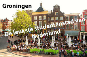 Groningen is volgens studenten de leukste studentenstad in Nederland!