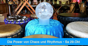 Die Power von Chaos und Rhythmus • Intensiv Trommelworkshop •Trommelschule Yngo Gutmann • 29.10.2022