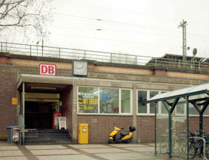 Bahnhof Rothe-Erde vor dem Umbau