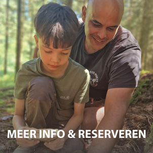 Bushcraftweekend ouder kind Ardennen