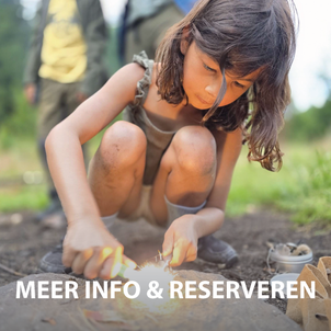 Bushcraftweekend ouder kind Ardennen