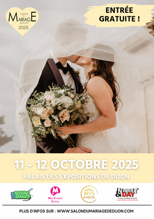 Salon du Mariage de Dijon 11 et 12 Octobre 2025
