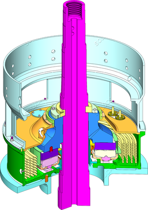Turbine Kaplan - Optimisation pivoterie - ingénierie mécanique Solucad