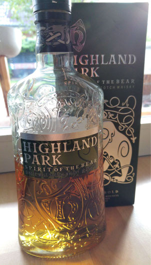 Highland Park Spirit of the Bear Flasche & Umverpackung