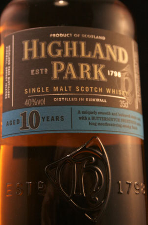 Highland Park 10 Jahre Flasche