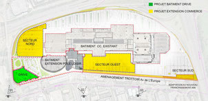 VELIZY 2 - Extension Commerce - © Cabinet d’architecture L35 ARQUITECTOS.