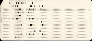 Une ligne de code d'un programme (en clair en haut)