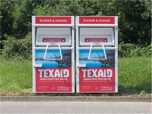 Ab sofort keine Kleidersammlung mehr in Gossau ZH. Bild: texaid.ch